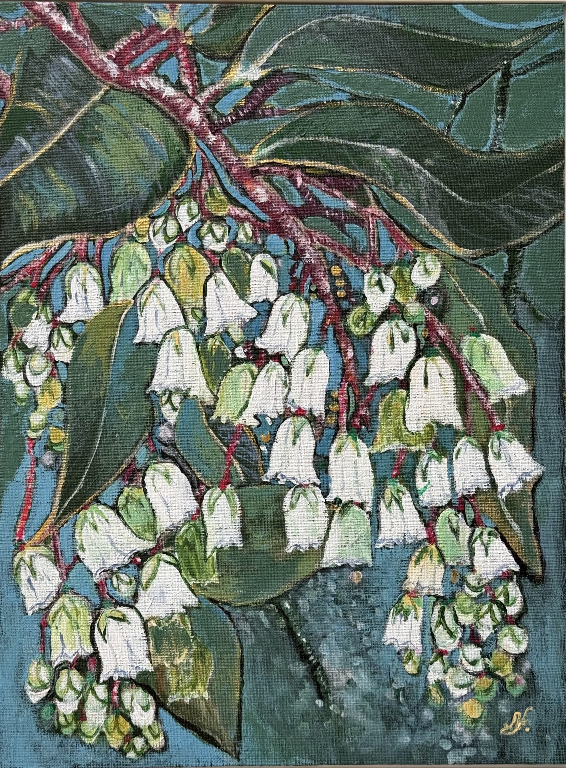 Blumen Glocken (Gemäldeserie Natur)