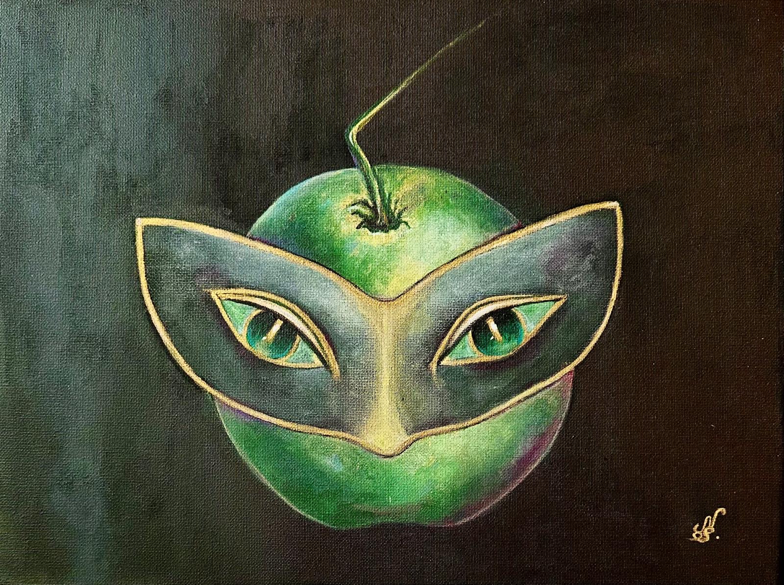 Maske (Gemäldeserie Essbare Emotionen)