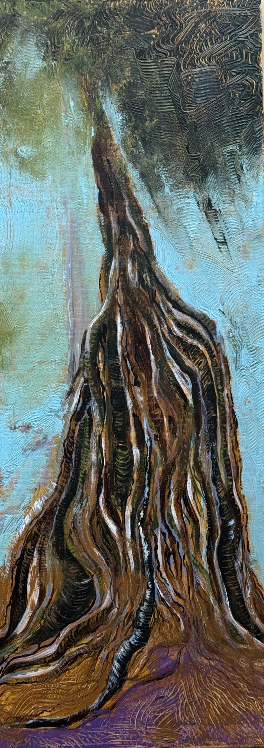 Gemäldeserie „Wurzeln“