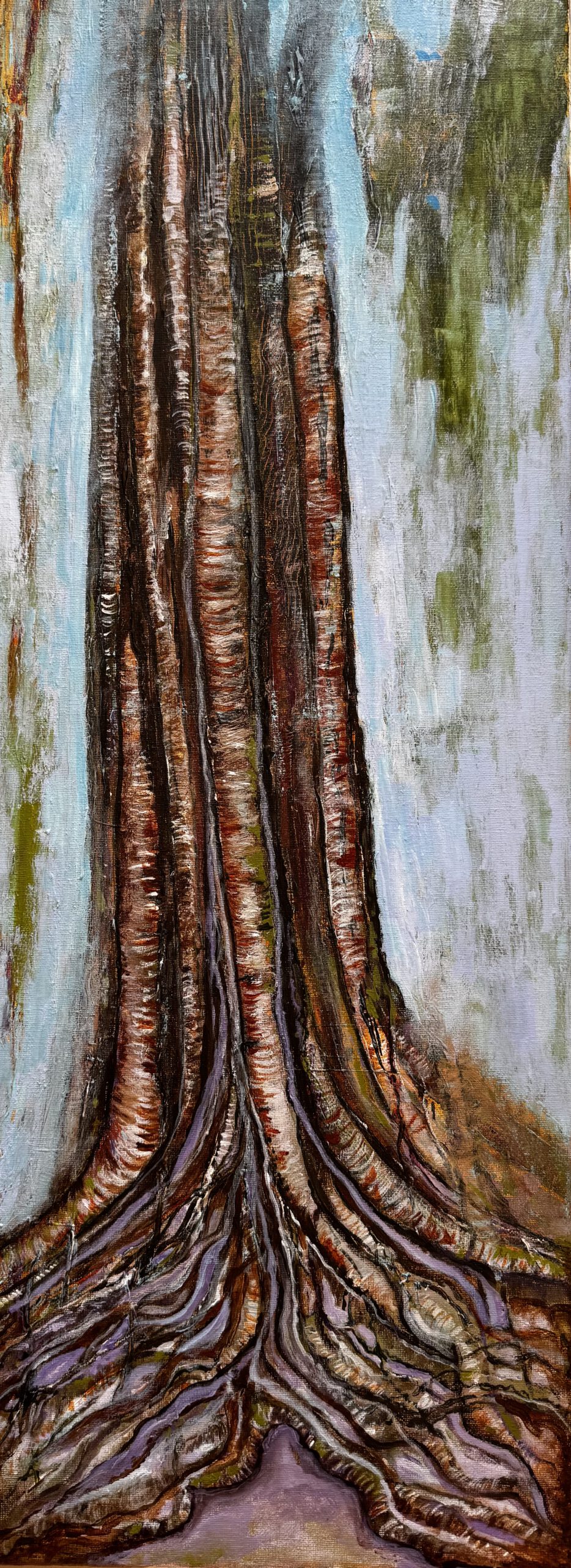 Gemäldeserie „Wurzeln“