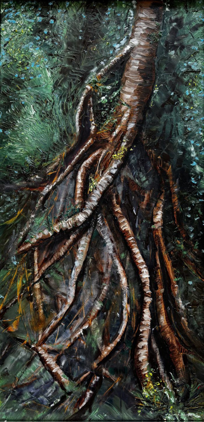 Gemäldeserie „Wurzeln“