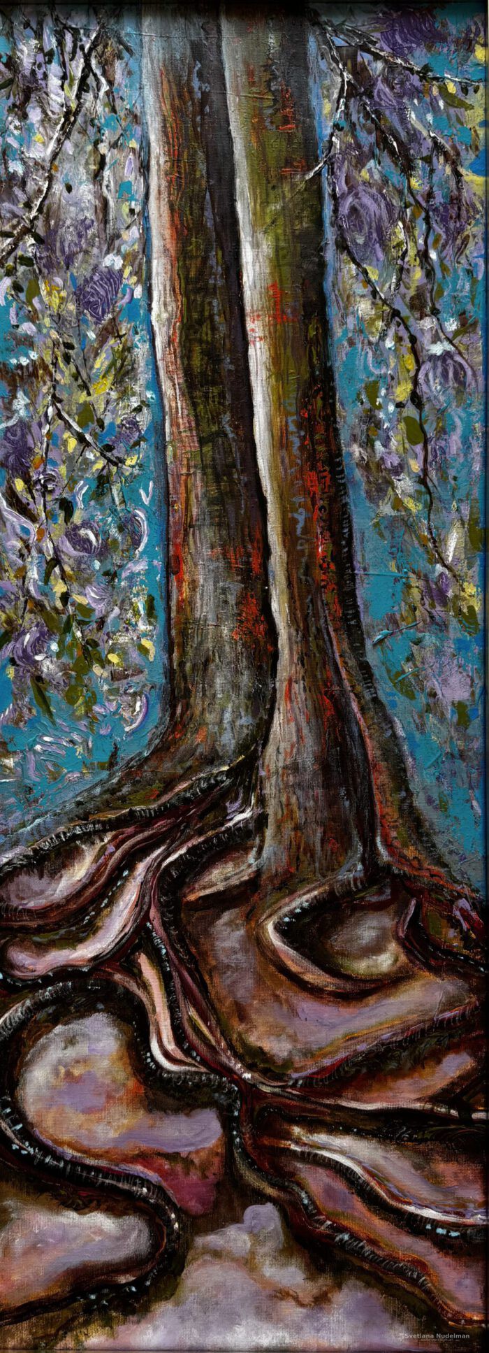 Gemäldeserie „Wurzeln“