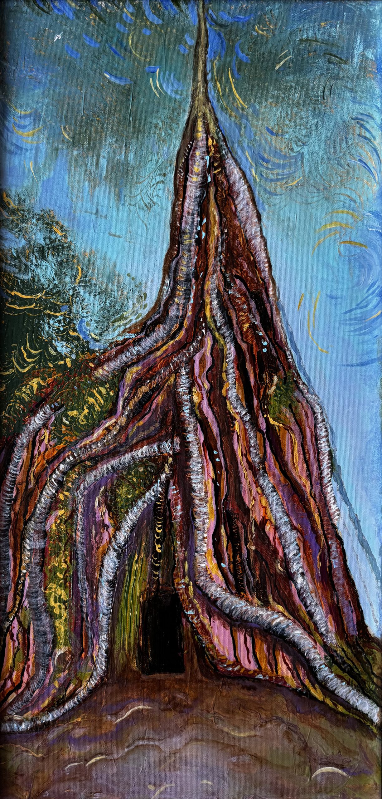 Gemäldeserie „Wurzeln“