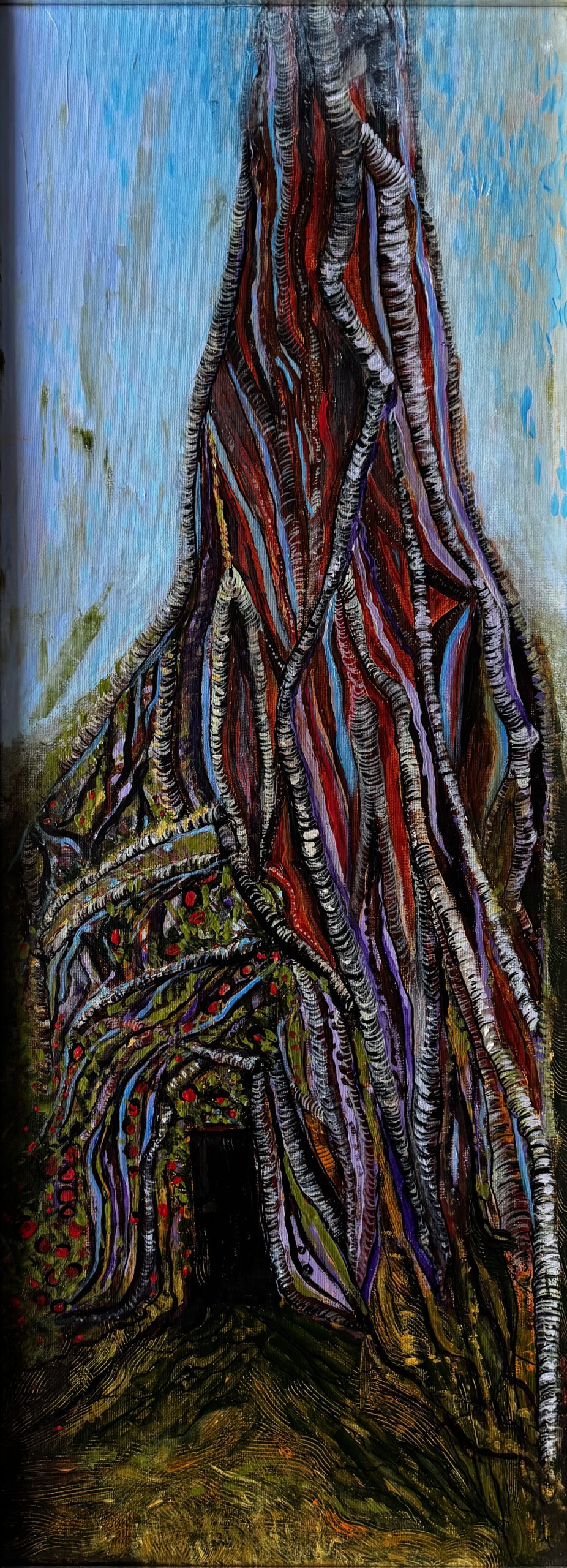 Gemäldeserie „Wurzeln“