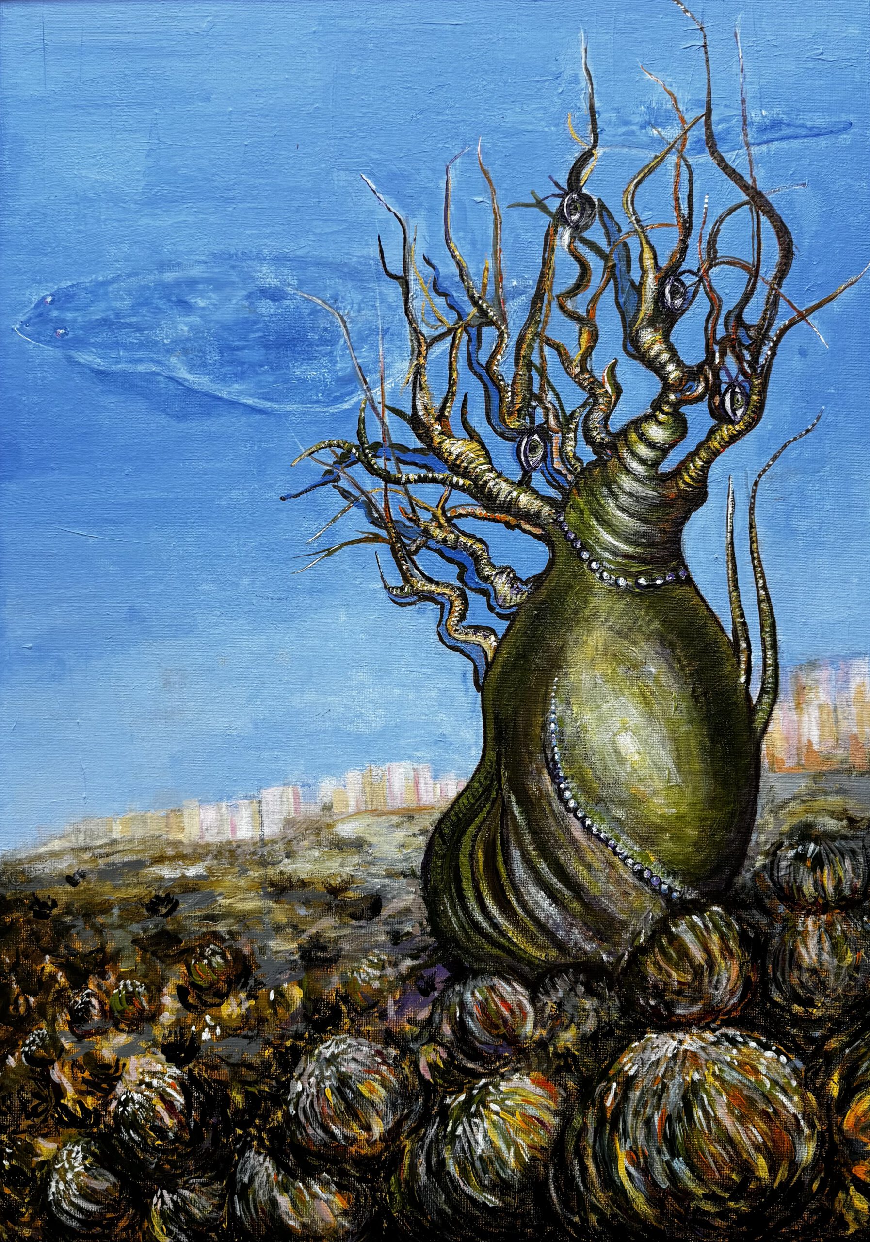 Gemäldeserie „Wurzeln“