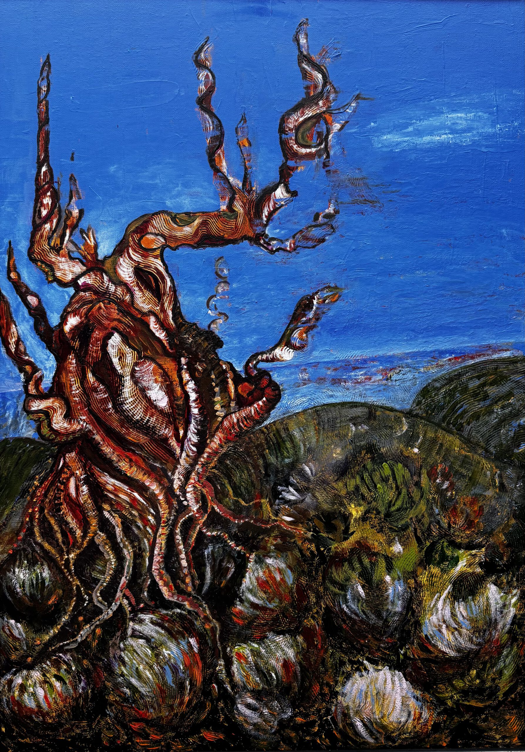 Gemäldeserie „Wurzeln“