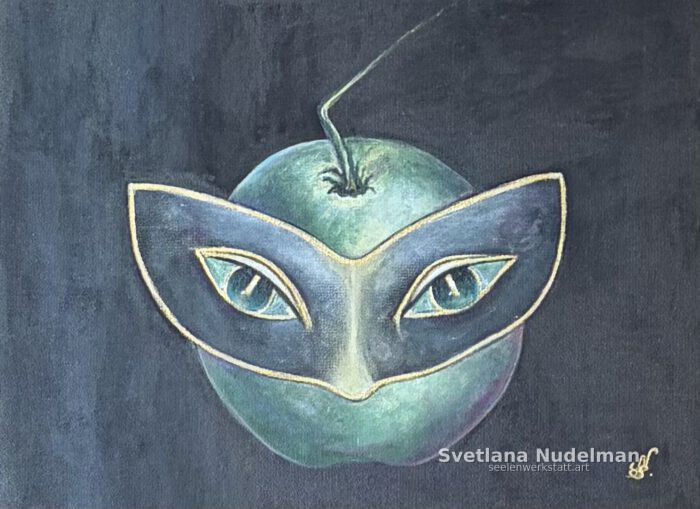 Maske (Gemäldeserie Essbare Emotionen)