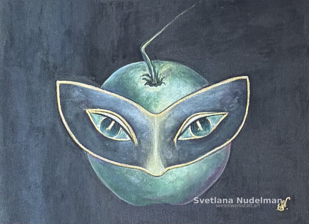 Maske (Gemäldeserie Essbare Emotionen)