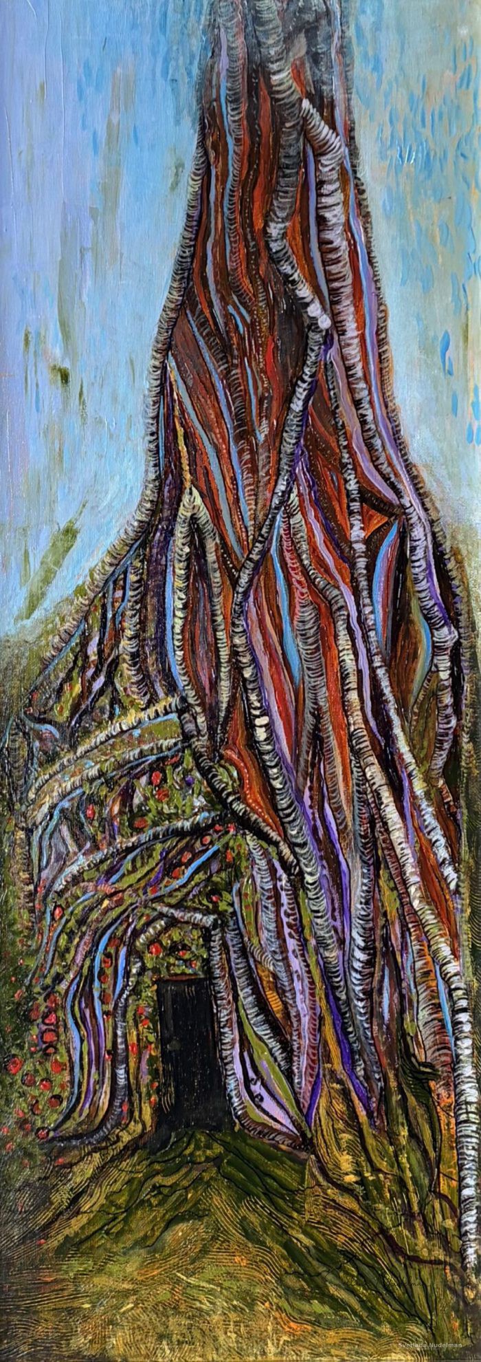 Gemäldeserie „Wurzeln“