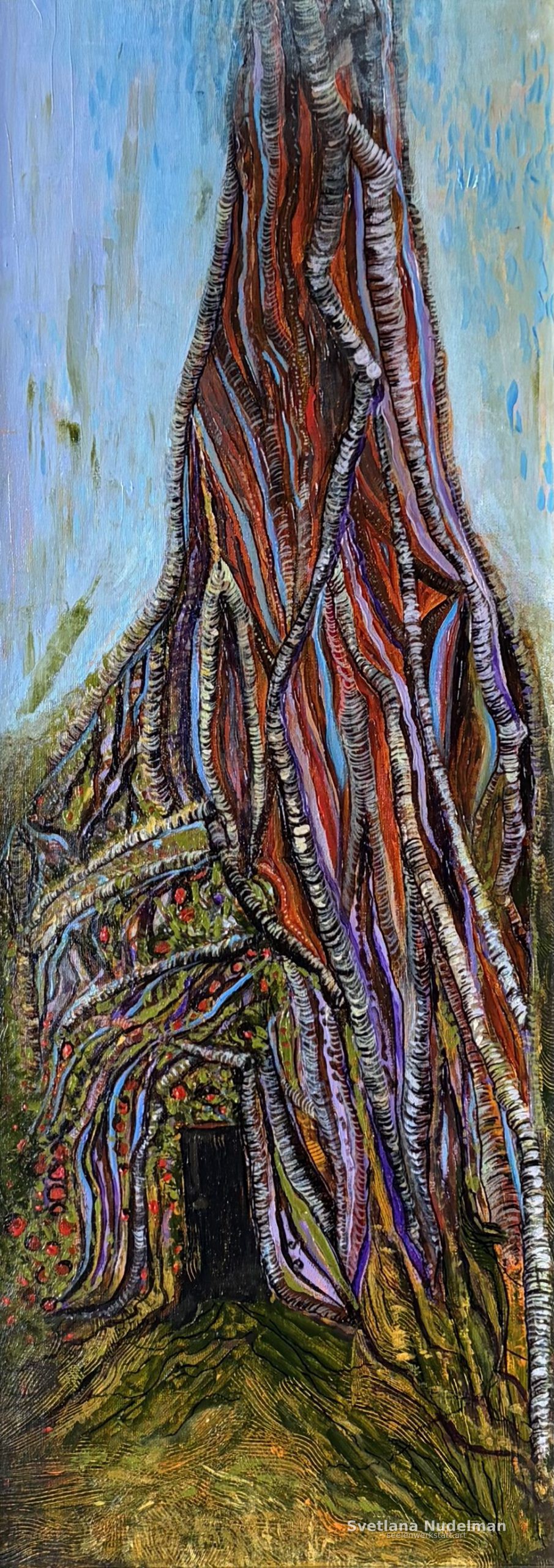 Gemäldeserie „Wurzeln“