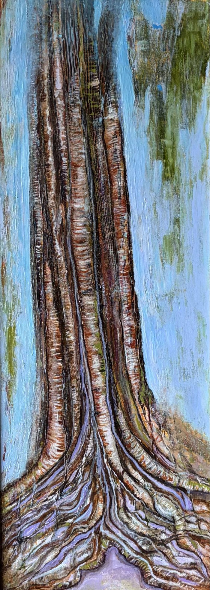 Gemäldeserie „Wurzeln“