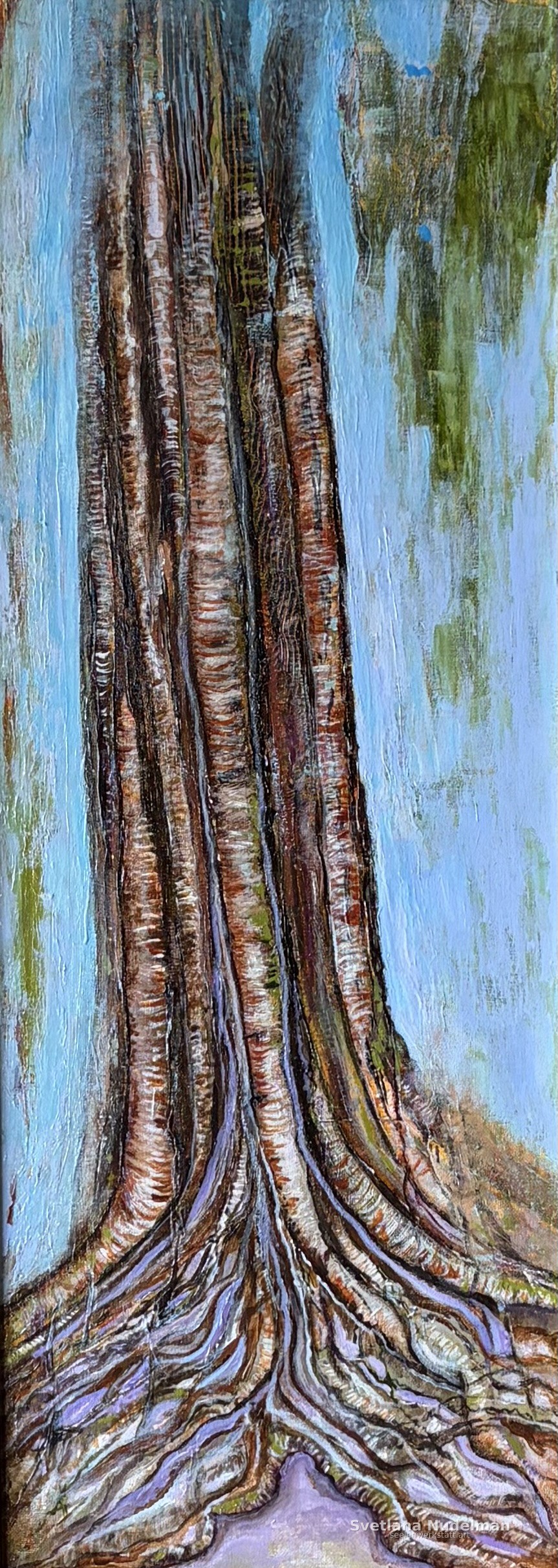 Gemäldeserie „Wurzeln“