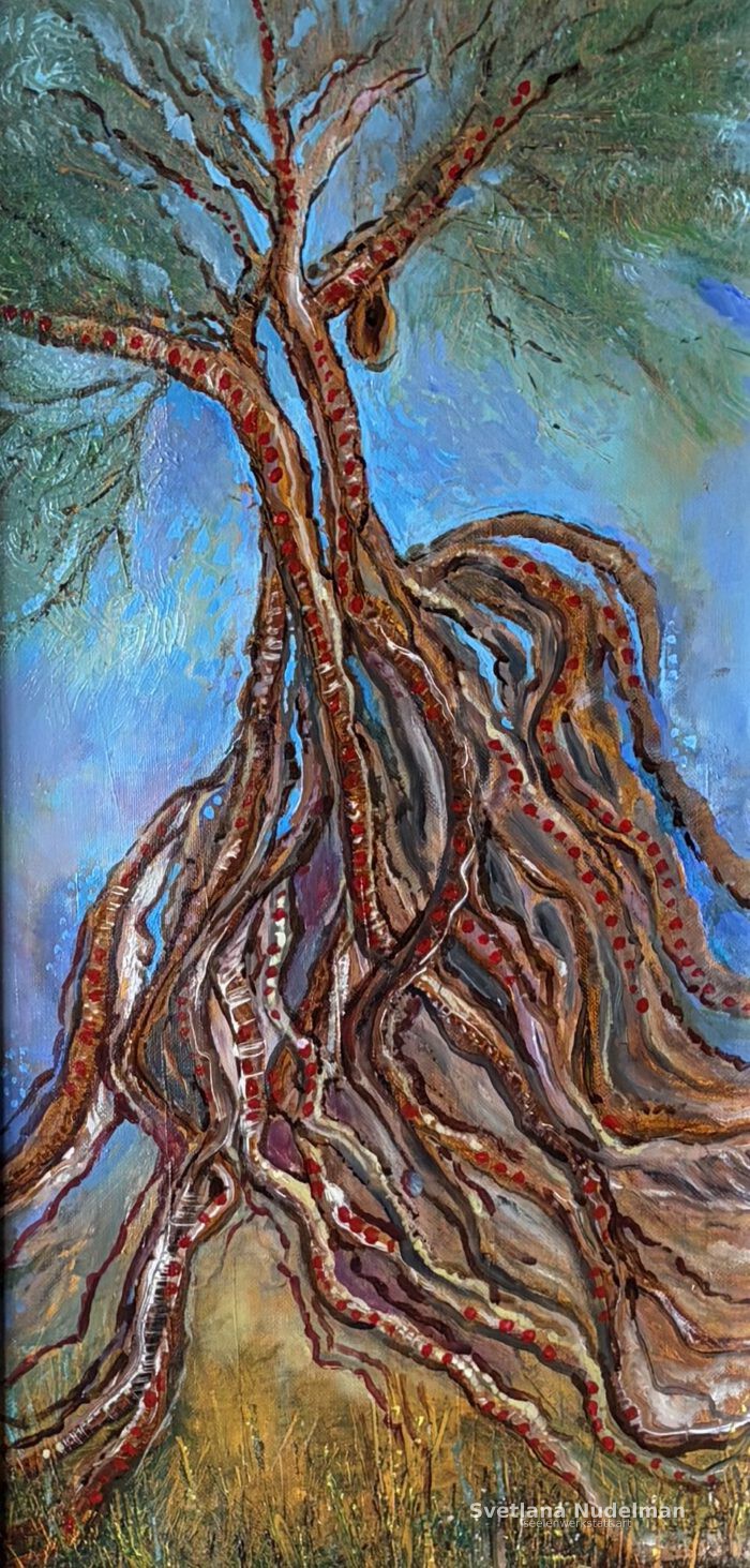 Gemäldeserie „Wurzeln“