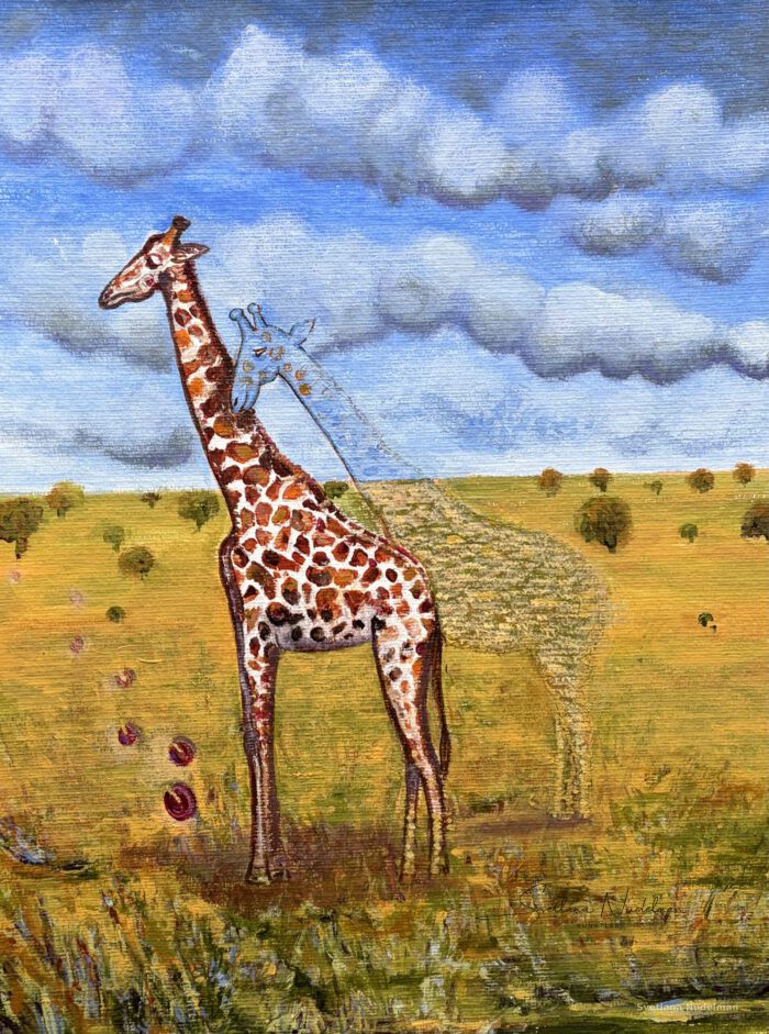 Letzte Nähe, Gemäldeserie „Spuren des Verschwindens“