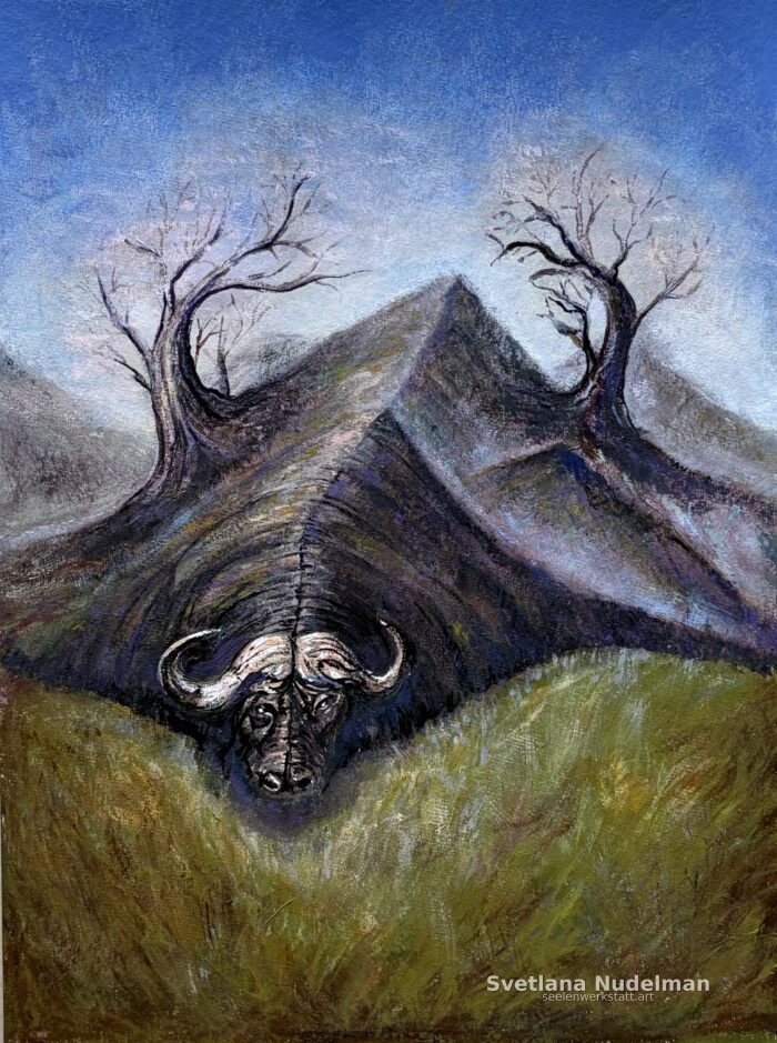 Dichte, Gemäldeserie „Spuren des Verschwindens“