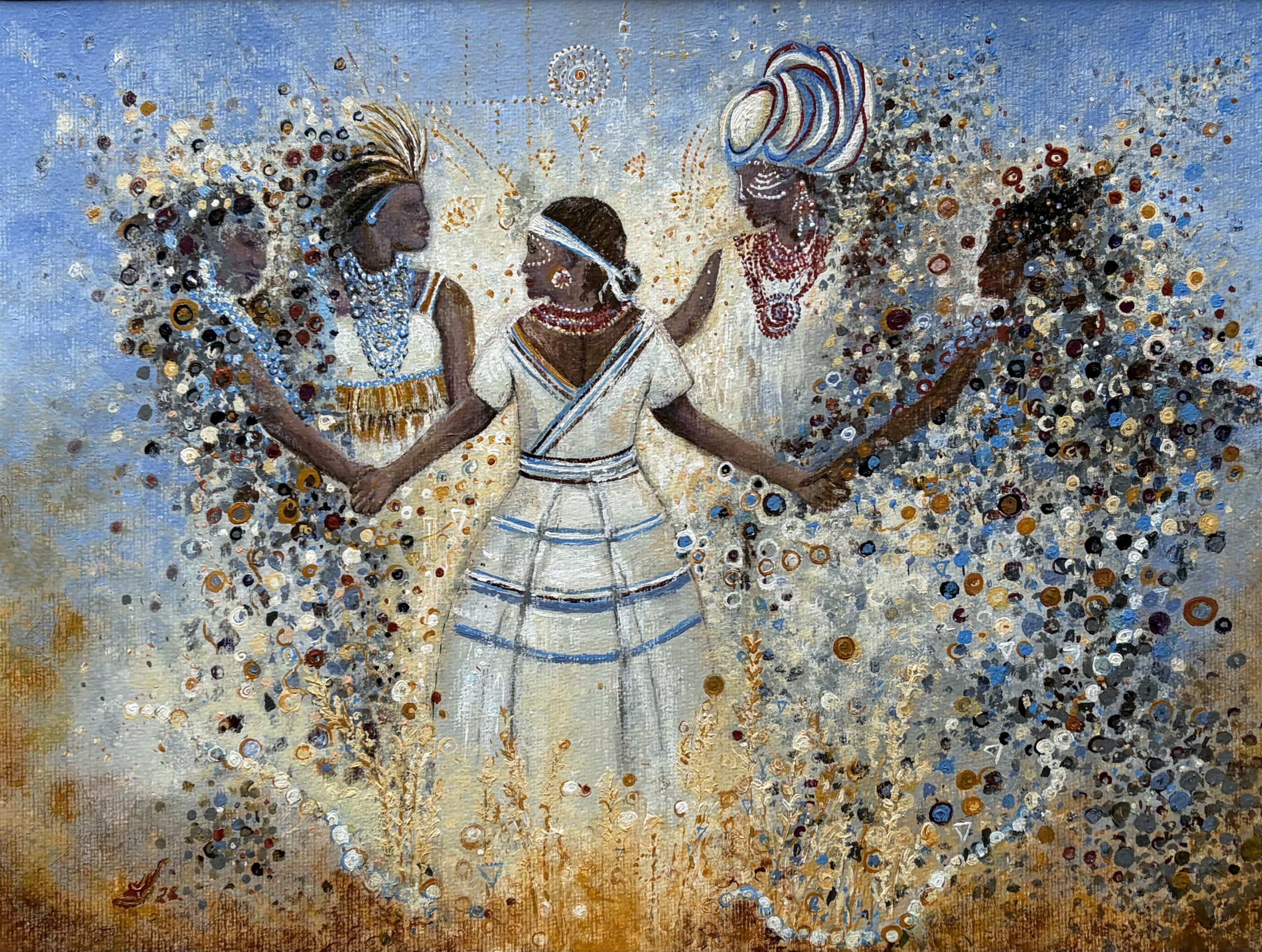 Gemäldeserie „Spuren des Verschwindens“